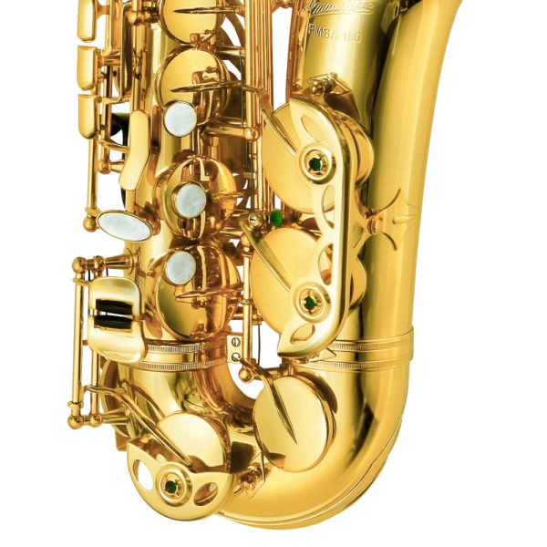 Saxofone Alto P.Mauriat PMSA-180 AGL Gold Lacquer - Imagem 2