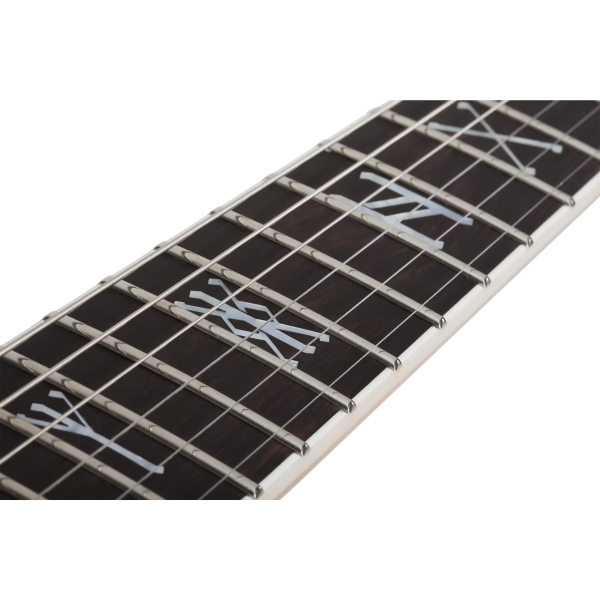 Guitarra Schecter Odin Grail Blizzard Vintage White #4541 - Imagem 6