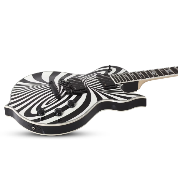 Guitarra Schecter Odin Grail Blizzard Vintage White #4541 - Imagem 3