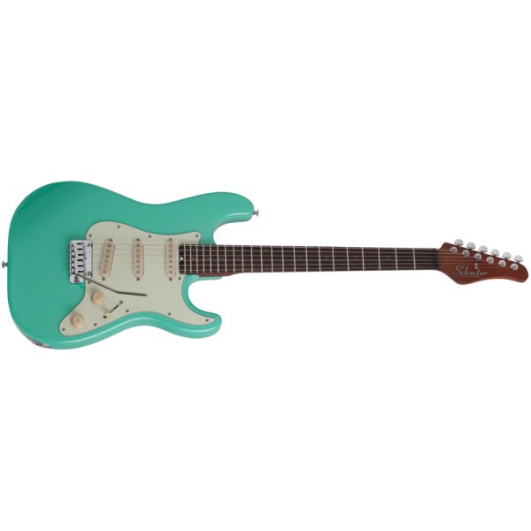 Guitarra Schecter Nick Johnston Tradicional Atomic Green#289 Idn - Image 12