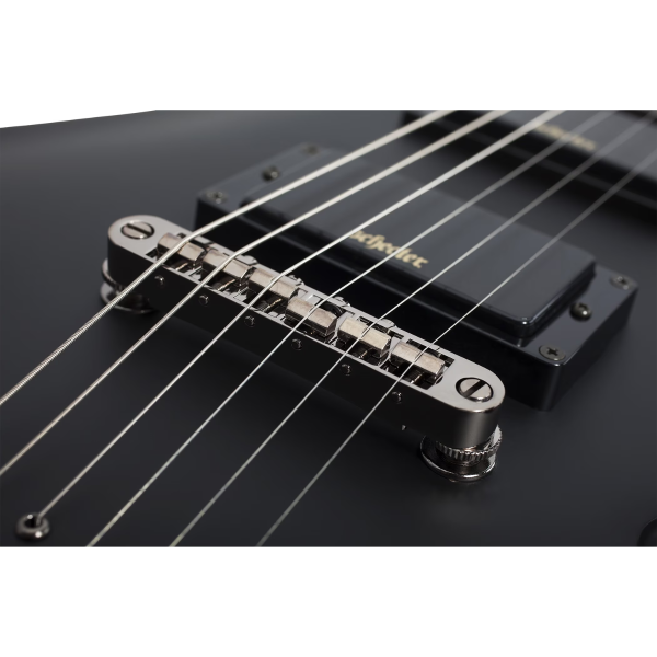 Guitarra Schecter Demon-6 LH Satin Black #3665 - Imagem 7