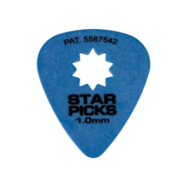 Kit Com 12 Palhetas Star Picks #30025 1.0 Blue
