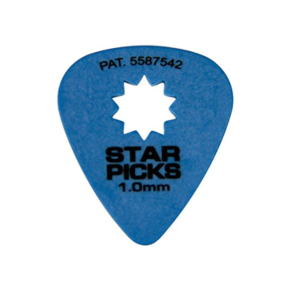 Kit Com 72 Palhetas Star Picks #30015 1.00MM Blue