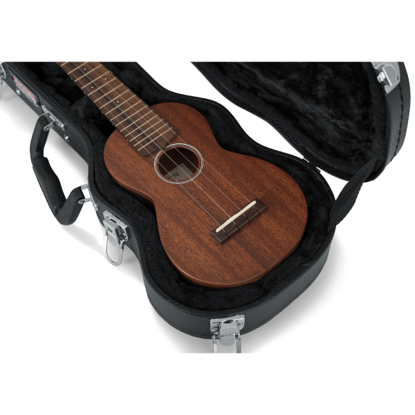 Case Ukulele Soprano Gator GWE-UKE-SOP Madeira - Imagem 6