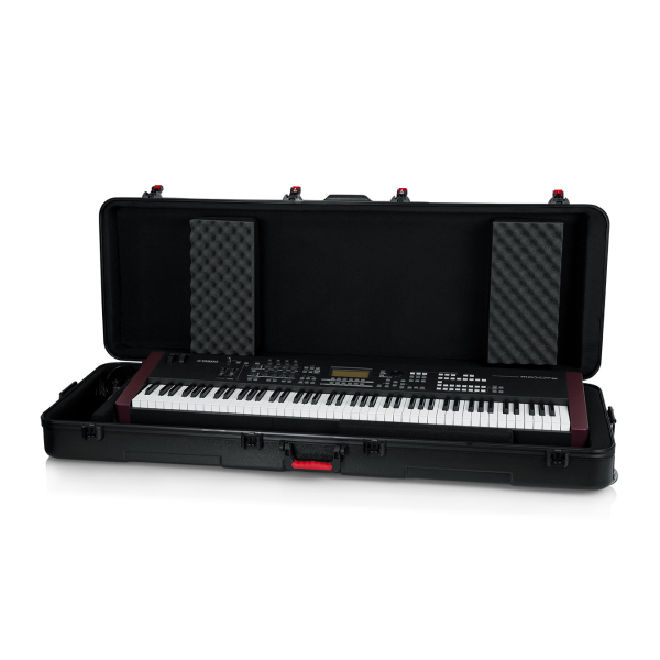 Case Teclado Gator GTSA Key 88D Moldado 7/8 Extra Com Rodinhas - Imagem 6