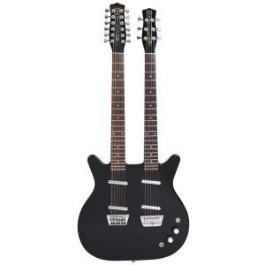 Guitarra Danelectro Doubleneck 6/12 Strings - Black