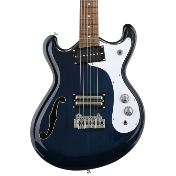 Guitarra Danelectro 66 BT Barítone - Transparent Blue - Imagem 2