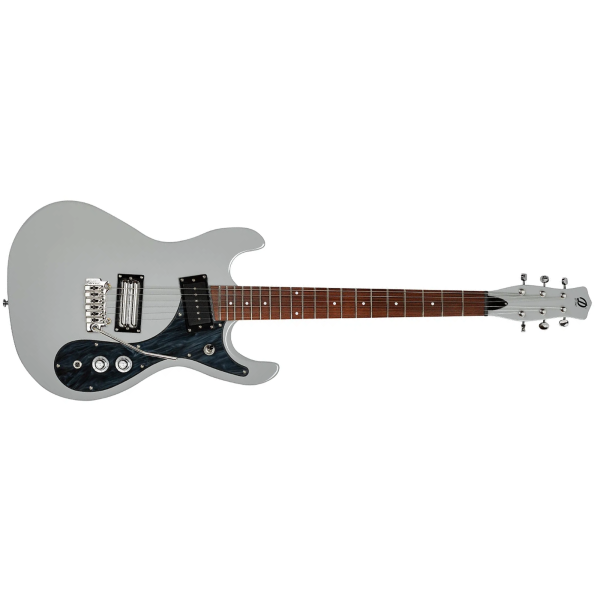 Guitarra Danelectro 64 XT - Ice Grey BKMB - Imagem 5