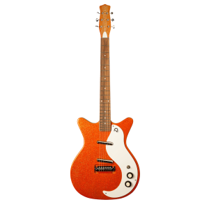 Guitarra Danelectro '59 M NOS+ Orange Metalflakes