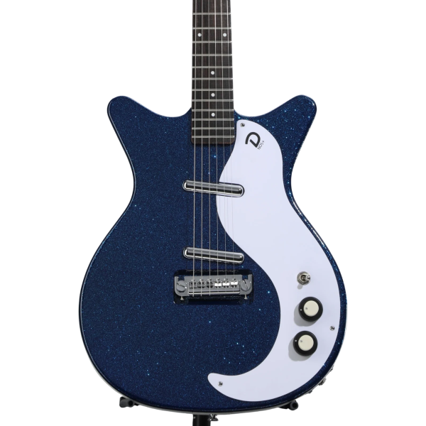 Guitarra Danelectro '59M NOS+ Deep Blue Metalflake - Imagem 6