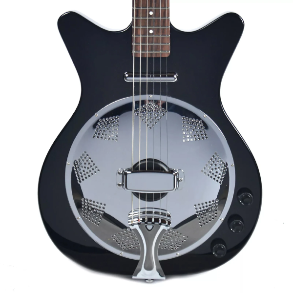 Guitarra Danelectro '59 Resonator - Black - Imagem 2
