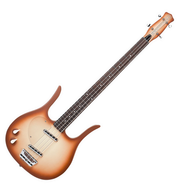 Contrabaixo Danelectro '58 Longhorn Bass Canhoto - Copper Burst - Imagem 2