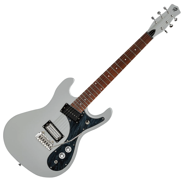 Guitarra Danelectro 64 XT - Ice Grey BKMB - Imagem 4