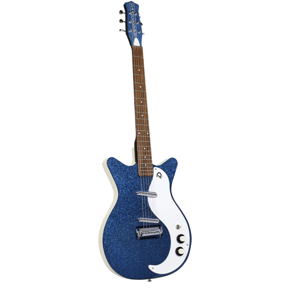 Guitarra Danelectro '59M NOS+ Deep Blue Metalflake - Imagem 5