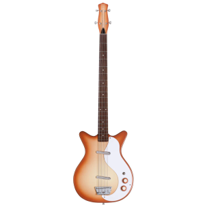 Contrabaixo Danelectro '59 DC Long Scale Bass Copper Burst