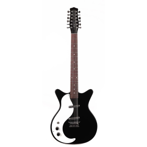 Guitarra Danelectro 12 Cordas Canhoto - Black