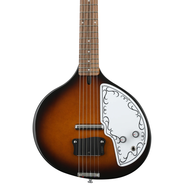 Baby Sitar Danelectro - Brown Sunburst - Imagem 4