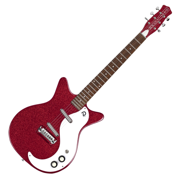 Guitarra Danelectro '59 M NOS+ Red Metalflake - Imagem 2