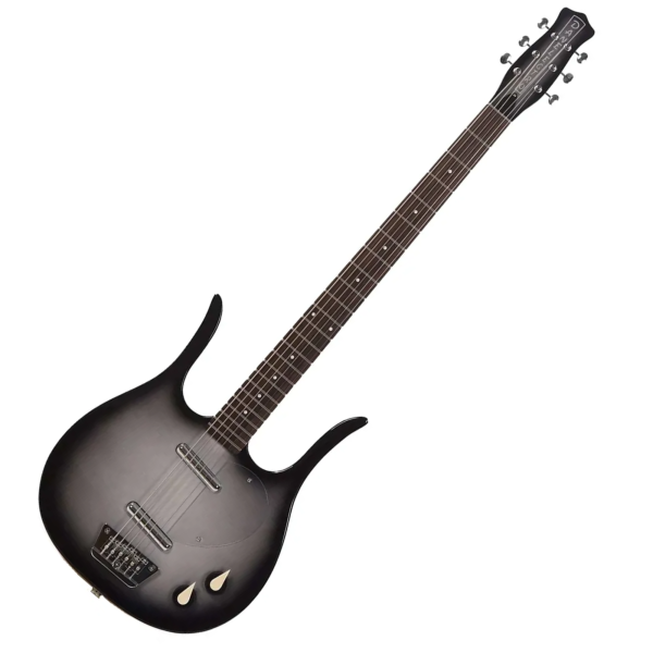 Guitarra Danelectro Longhorn Baritone - Black Burst - Imagem 4