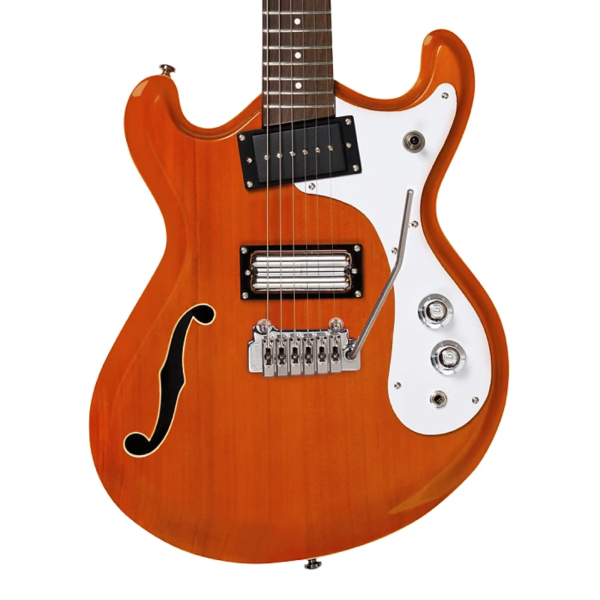 Guitarra Danelectro 66T -  Transparent Orange - Imagem 4
