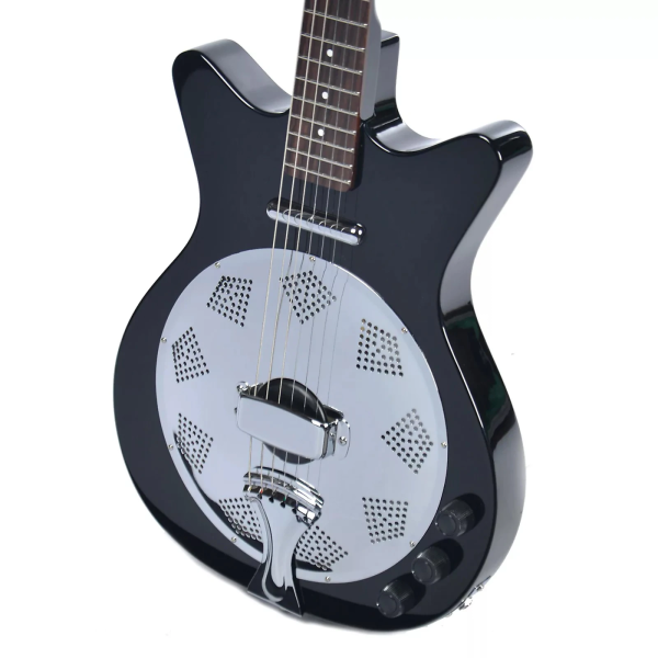 Guitarra Danelectro '59 Resonator - Black - Imagem 3