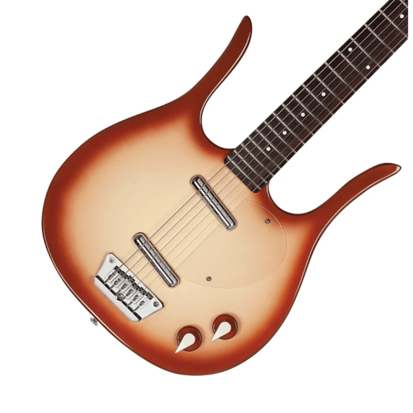 Guitarra Danelectro Longhorn Baritone - Copper Burst - Imagem 3