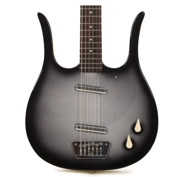 Guitarra Danelectro Longhorn Baritone - Black Burst - Imagem 3
