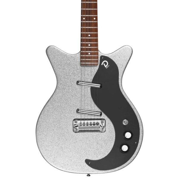 Guitarra Danelectro '59 M NOS+ Silver Metalflake - Imagem 5
