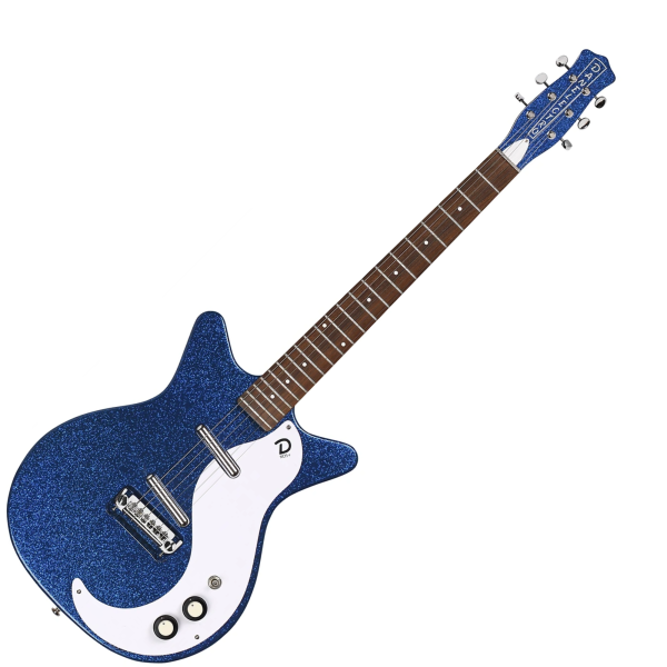 Guitarra Danelectro '59M NOS+ Deep Blue Metalflake - Imagem 4