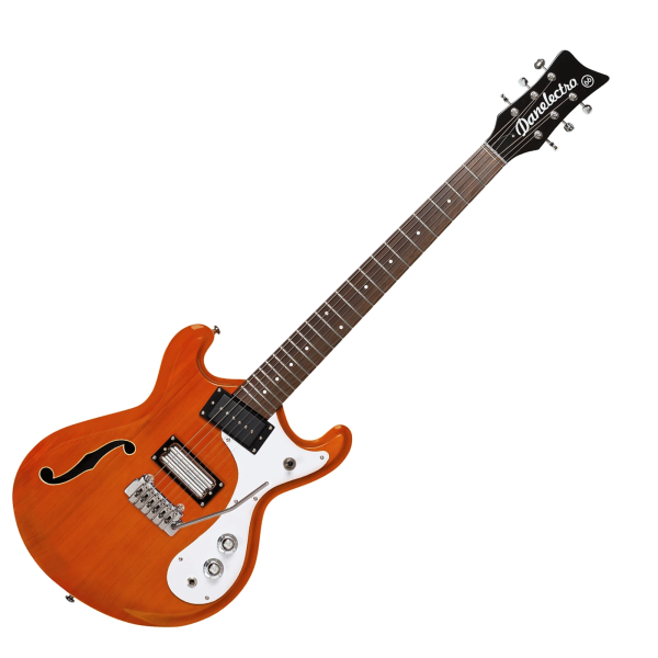 Guitarra Danelectro 66T -  Transparent Orange - Imagem 5
