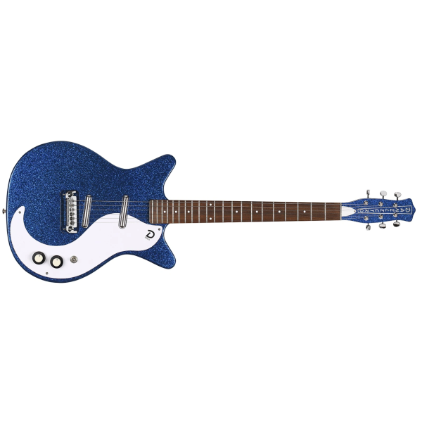 Guitarra Danelectro '59M NOS+ Deep Blue Metalflake - Imagem 3