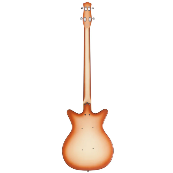 Contrabaixo Danelectro '59 DC Long Scale Bass Copper Burst - Imagem 5
