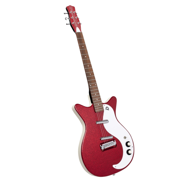 Guitarra Danelectro '59 M NOS+ Red Metalflake - Imagem 5