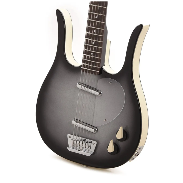 Guitarra Danelectro Longhorn Baritone - Black Burst - Imagem 2