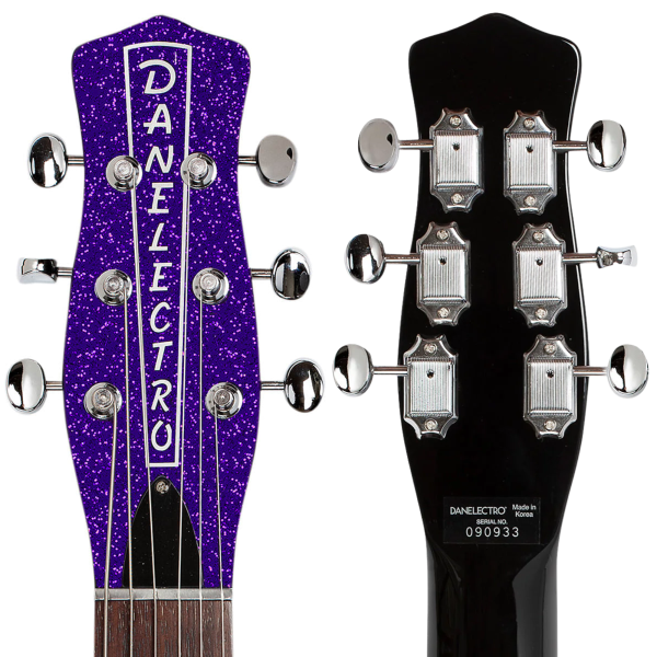 Guitarra Danelectro Blackout '59 - Purple Metalflake - Imagem 7