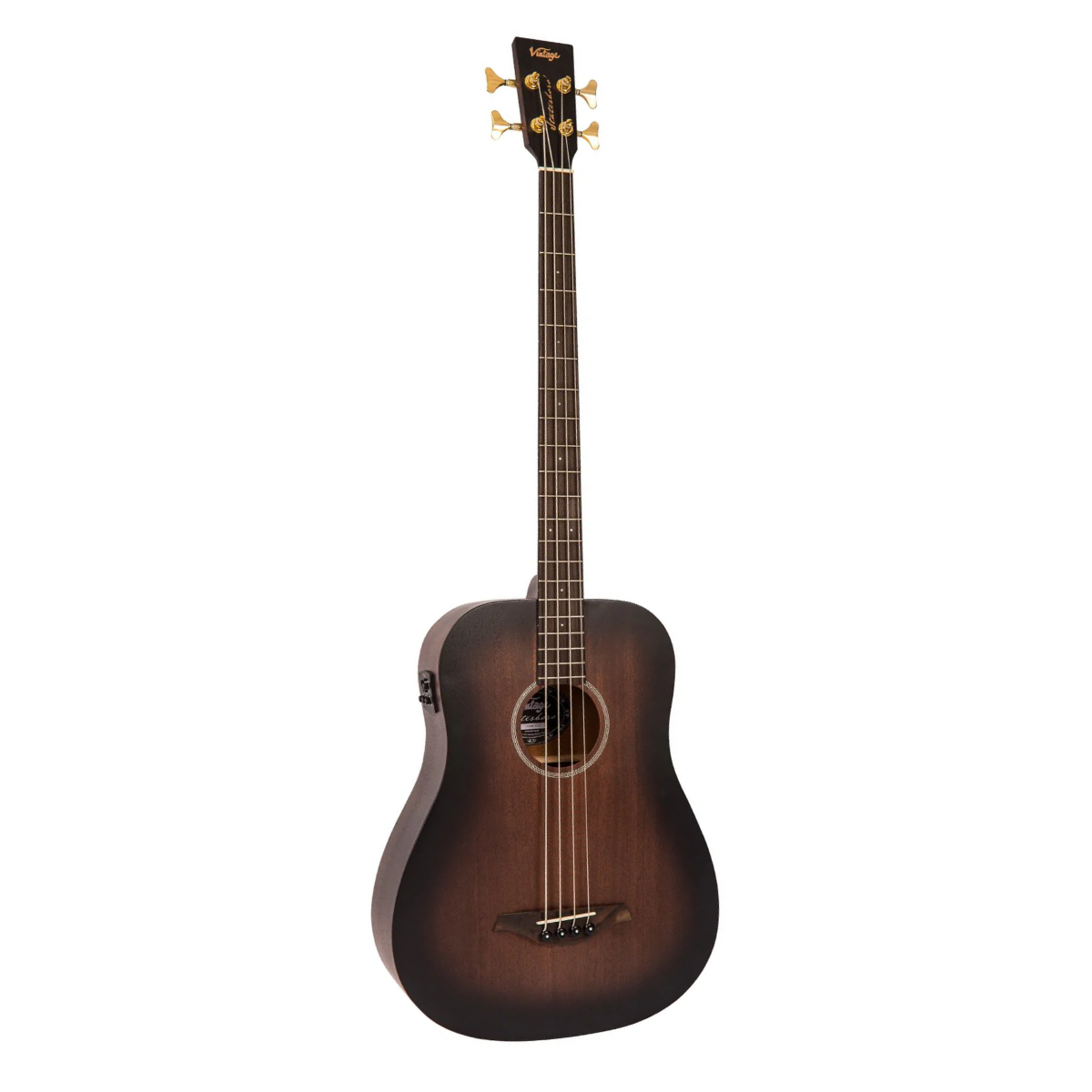 Baixolão Vintage Statesboro VCB440WK 4 Cordas Eletroacústico