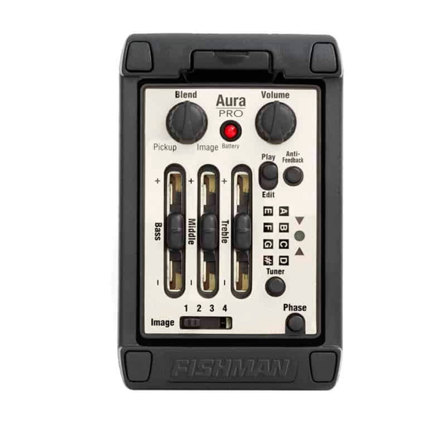 Captador e Pré Fishman PRO-MAT-P81 Aura Pro Onboard