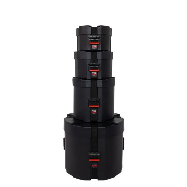 Case Bateria Gator GPC Rock Pack Set 10/12/16/22