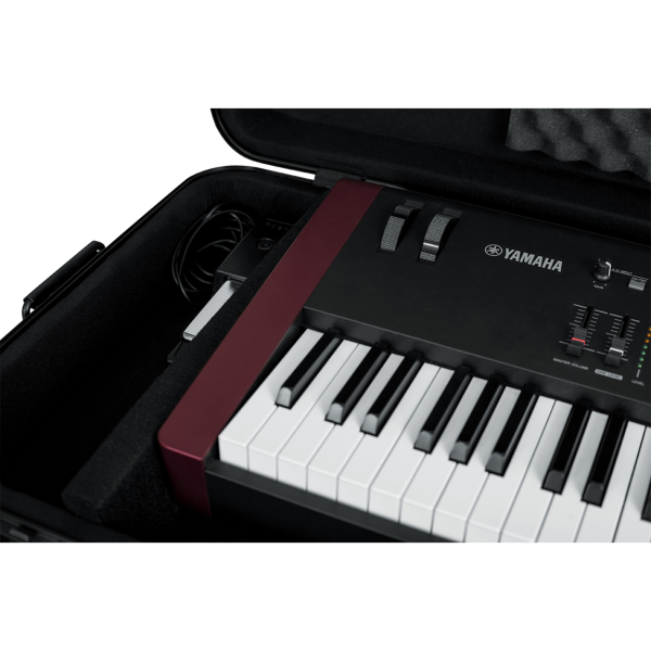 Case Teclado Gator Gtsa Key88 Moldado 7/ 8 Com Rodinhas - Imagem 7