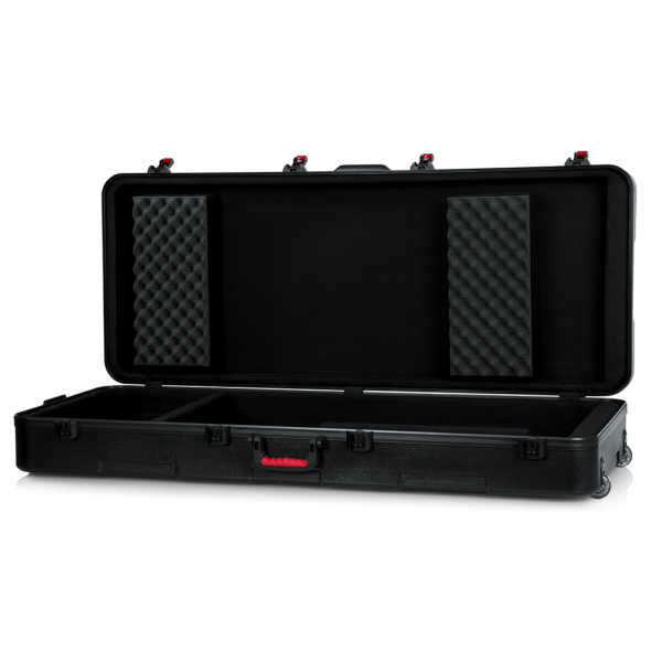 Case Teclado Gator Gtsa Key76 Moldado  6/8 Extra Com Rodinhas - Imagem 4