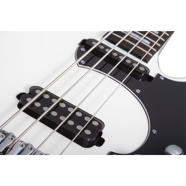 Contrabaixo Schecter Stargazer-4 Gloss White #681 - Imagem 6