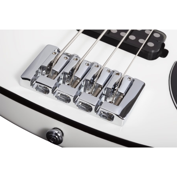 Contrabaixo Schecter Stargazer-4 Gloss White #681 - Imagem 5