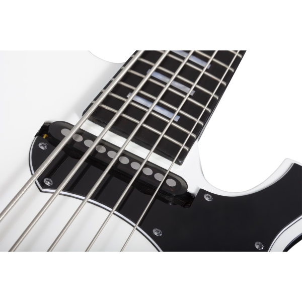 Contrabaixo Schecter Stargazer-5 Gloss White #683 - Imagem 9