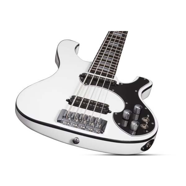 Contrabaixo Schecter Stargazer-5 Gloss White #683 - Imagem 8