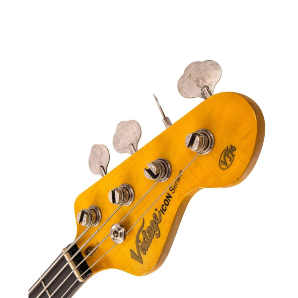 Contrabaixo Vintage Icon VJ74JP Distressed Sunset Sunburst - Imagem 3