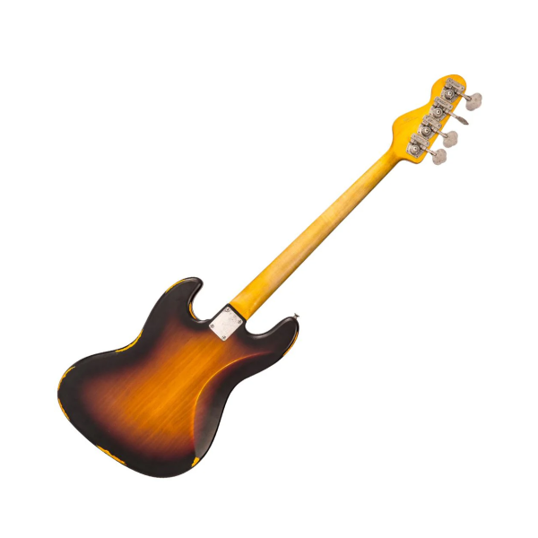 Contrabaixo Vintage Icon VJ74JP Distressed Sunset Sunburst - Imagem 4