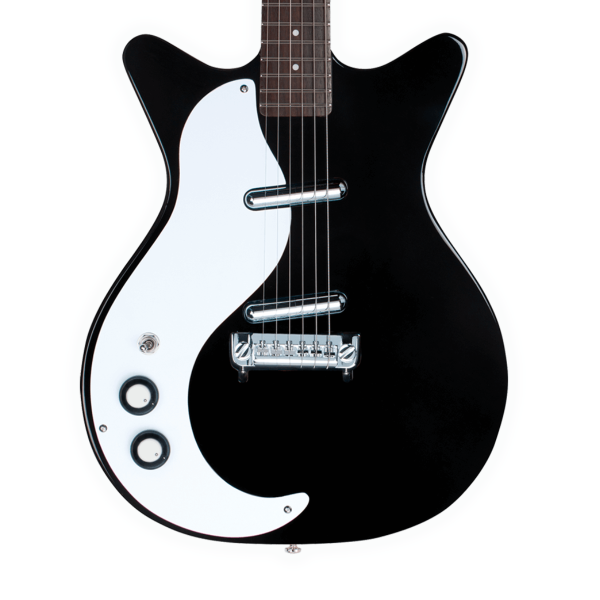 Guitarra Danelectro Vintage 12 String Canhoto Black - Imagem 3