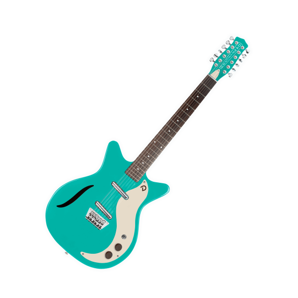 Guitarra Danelectro Vintage 12 String Dark Aqua - Imagem 2