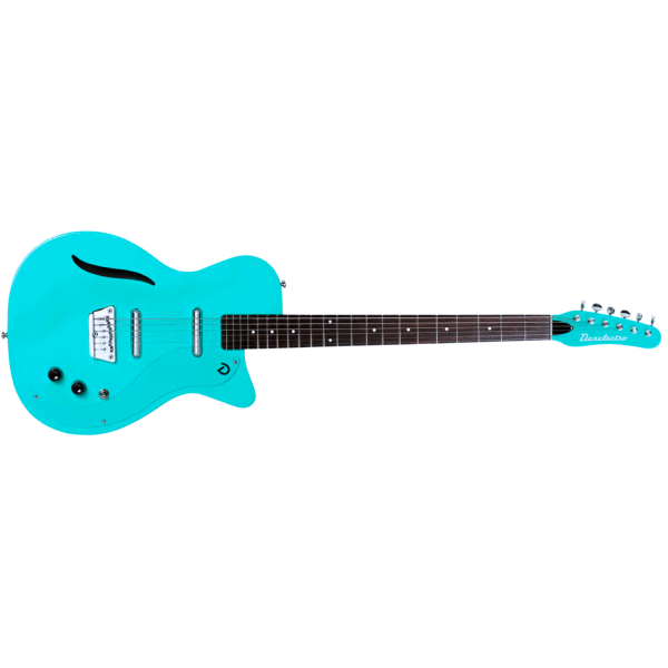 Guitarra Danelectro Vintage Baritone Dark Aqua - Imagem 3