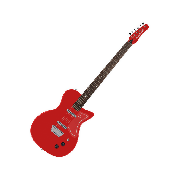 Guitarra Danelectro Vintage Baritone Red Metallic - Imagem 2